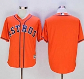 Houston Astros Blank Orange New Cool Base Stitched Baseball Jersey,baseball caps,new era cap wholesale,wholesale hats